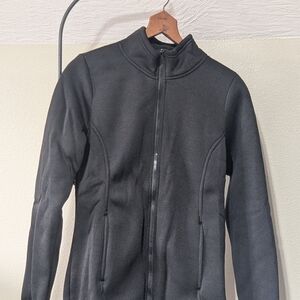 Black Full-Zip Jacket